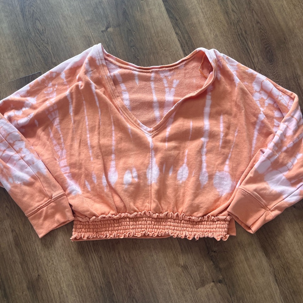 Anthropologie tie dye top
